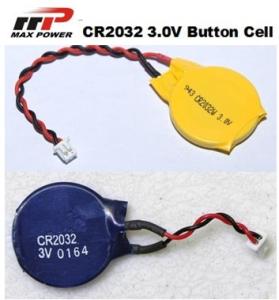 Wholesale CR2032 3V Primary Lithium Battery 210mAh , High Voltage Button Cell from china suppliers