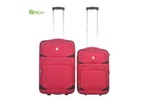 Wholesale 600D Polyester Trolley Case Luggage Bag Sets with Two Big Front Pockets from china suppliers