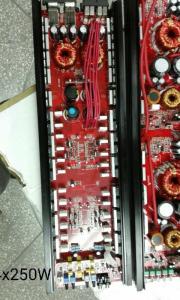 Wholesale High power classAB 4 channel car amplifier 250w (250.4AB) from china suppliers