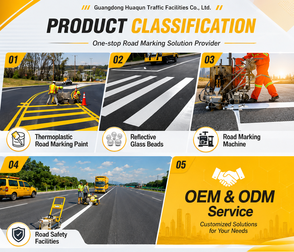 Hot Melt Thermoplastic Road Marking Paint for Highway and Pavement Marking