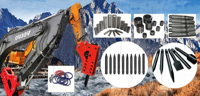 CATEEEEEEEEEE H115ES Seal Kit H120ES H130ES H140ES H160ES Oil Sealing Hydraulic Breaker Seal Kits for CATEEEEEEEEEE Excavator Spare Parts 1