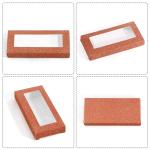 Custom Logo Cosmetic Eyelash Packaging Cardboard Paper Box For Eyelash With