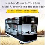 Multifunctional Automatic Gasoline Food Trailer for Fruit Processing Plant