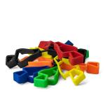 Yellow Plastic Gloves Clips For Work Gloves Holder For Work , Construction ,