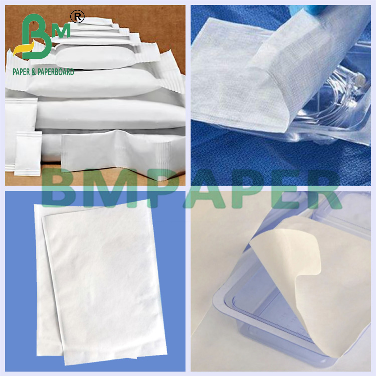 Disposable Heat Sealable 1059B Lid Material Paper For Medical Barrier