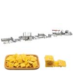 380V 50HZ 3 PHASE Snack Making Twin Screw Extruder Machine 1500kg
