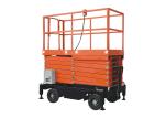 Mobile Traction Scissor Lift Platform SJY(I) Mobile Scissors Lift Capacity 500kg