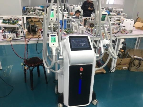 Salon use 4 handles freeze fat beauty cryo crypolysis fat freezing machine