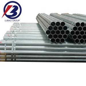 Wholesale Customized Welded Steel Pipes for Construction Gi Galvanized Steel Welded Pipe Metal Building Materials Non-Alloy from china suppliers
