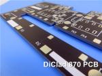 20mil DiClad 870 PCB 1OZ Copper Rigid Circuits