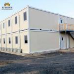 Refugee Apartment Sandwich Panel Container House With Two Bedroom Bathroom And