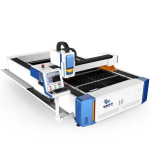 Wholesale 15MM CNC Laser Cutting Machine , SS Plate Cutting Machine For Stainless Steel Plate from china suppliers