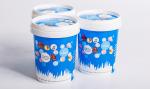 Round 500ml Plastic Yogurt Containers With Lid Can Be Leakproof