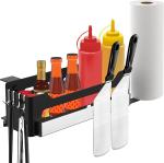 Griddle Caddy with Magnetic Tool Holder Paper Towel Holder for Blackstone 28"/36