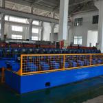 7.5KW 8-9m/Min Strut Channel Roll Forming Machine Hydraulic Cutting