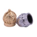 Gold Crown Zinc Alloy Perfume Bottle Caps Magnetic For Decorative Perfume