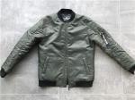 Men's Fatigue Polyester Bomber Jacket With Tap On Zip Pocket TWS15781