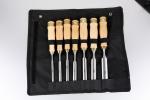Hand Carving Turning Wood Lathe Tool Sets Semicircle Wooden Chisel