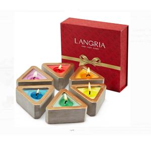 Wholesale Colored Scented Jar Candle With Packaging Boxes Home Decoration Customized Logo from china suppliers