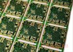 Rigid 4 Layer PCB Half Hole Finished Thickness 0.8MM Green Solder Mask