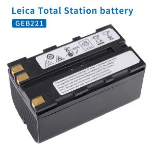 Wholesale GEB221 Replacement Rechargeable Li-lon Battery 7.4v For Survey Instrument Total Station TS11 TS12 TS15 TS16 GS10 GNSS from china suppliers