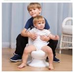White Children'S Toilet Training Seat Baby Potty Chair With Custom Logo Pass EN