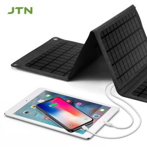 Wholesale 24W Powered Solar Mobile Phone Charger Cell For Outdoor Camping Hiking from china suppliers