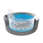Customized Inflatable Hot Tub With Insulation Cover Hot Spring Bathtub