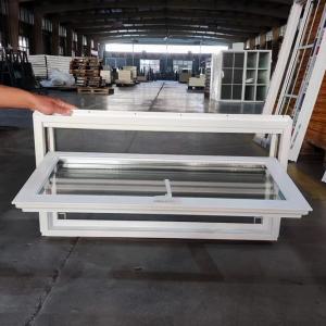 Wholesale Customized House UPVC Hopper Window For Toilet Basement Ventilation from china suppliers