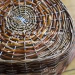 2016 new style wicker garden baskets heart shape willow plant basket