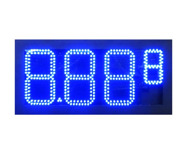 18 Inches Digital LED Gas Signs 7 Segment IP65 Waterproof for Gas Station
