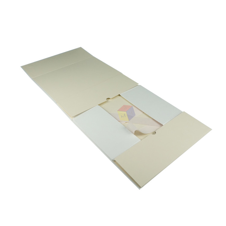Folding Magnetic Closure Brand Custom Logo Apparel Clothing Box Packaging Luxury Paper Rigid Cardboard
