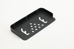Black spray custom sheet metal shell laser cutting metal stamping parts