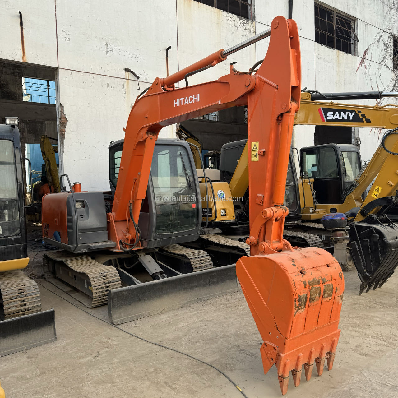 Hitachi ZX60 Excavator Used High Precision High Comfort High Safety And Sturdy Arms