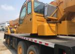 XCMG QY50K2 Second Hand Crane , Yellow Color Used Hydraulic Truck Crane