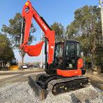 Secondhand Used Kubota 6 Ton Excavator Kx165-5 Hydraulic Backhoe Digging