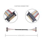Lvds Coaxial Cable Connector For Lcd Monitor DW-5 20598-010T-02 0.5mm Pitch 10