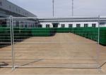 Canada Standard Temporary Fence Galvanized Coated Construction Site Temporary