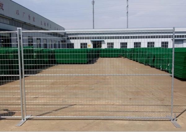Canada Standard Temporary Fence Galvanized Coated Construction Site Temporary