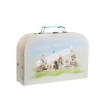 Customized Premium Cardboard Suitcase Storage Box For Gifts Dolls Toys