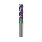 45 Spiral Angle 3 Flute Solid Carbide Endmills for Aluminium Alloy