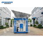 380V/3P/50HZ Voltage Solar Powered Refrigerator for Restaurant Fish Cold Storage
