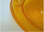Yellow Car Plastic Molding Lamp Lens Cases , Hot Runner Injection Auto Parts