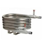 3KW Spiral Tube Coaxial Heat Exchanger For Hot Water / Airconditioner In Vessel