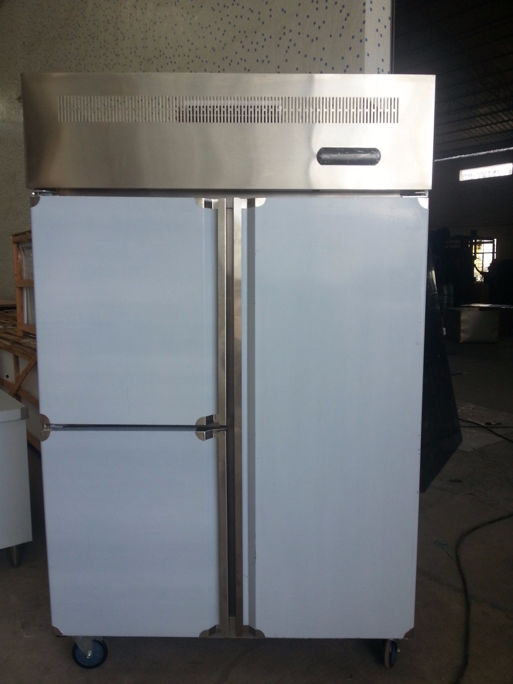 Vertical Commercial Upright Freezer With Big Capacity R134 / R404 Refrigerant