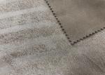 140GSM 100 Polyester Material For Shoes Camel Color Environment Friendly