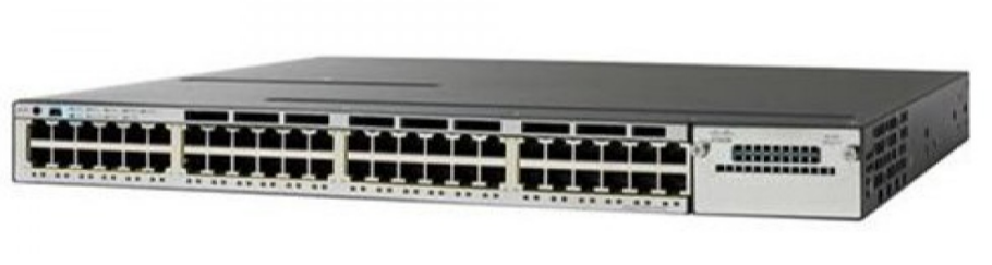 Cisco Catalyst 3850 48 Port Full PoE Network Switch WS-C3850-48F-L