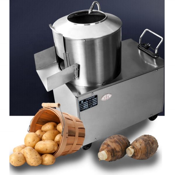 Professional Potato Peeling Automatic Food Processing Machine Easy To Use