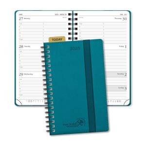 Wholesale Monthly Schedule Yearly Agenda Mini Spiral Planner 2023 , Softcover Daily Weekly Planner from china suppliers