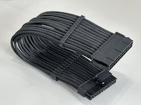 24Pin ATX Power Cable Connector Extension – Braided Wire Harness for Modular PSU / Motherboard
